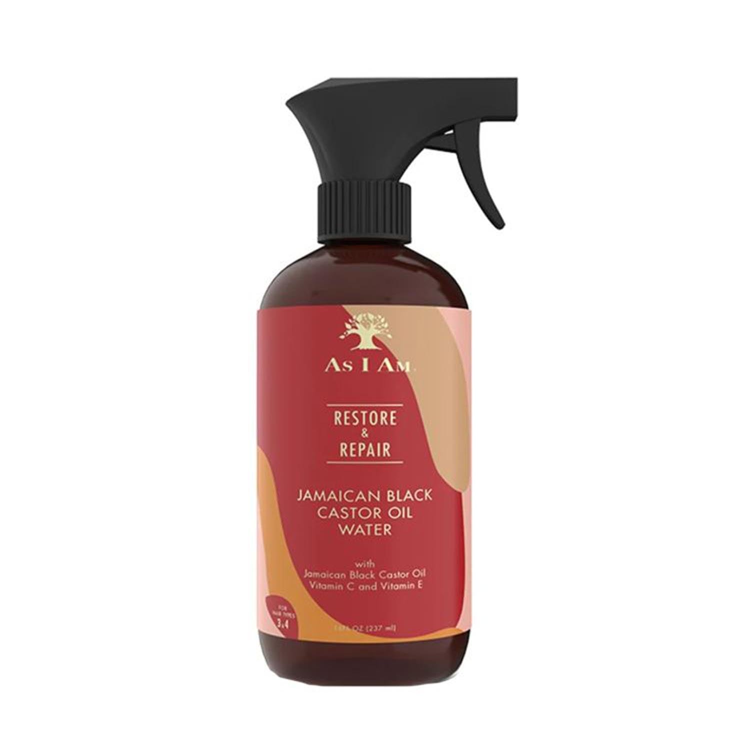 As I Am Jamaican Black Castor Oil Water 473Ml Vaporizador